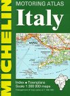 Michelin Motoring Atlas Italy book
