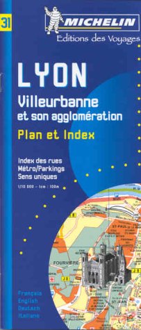Lyon: 1:10000 (Michelin City Plans) Leisure, Home & Garden