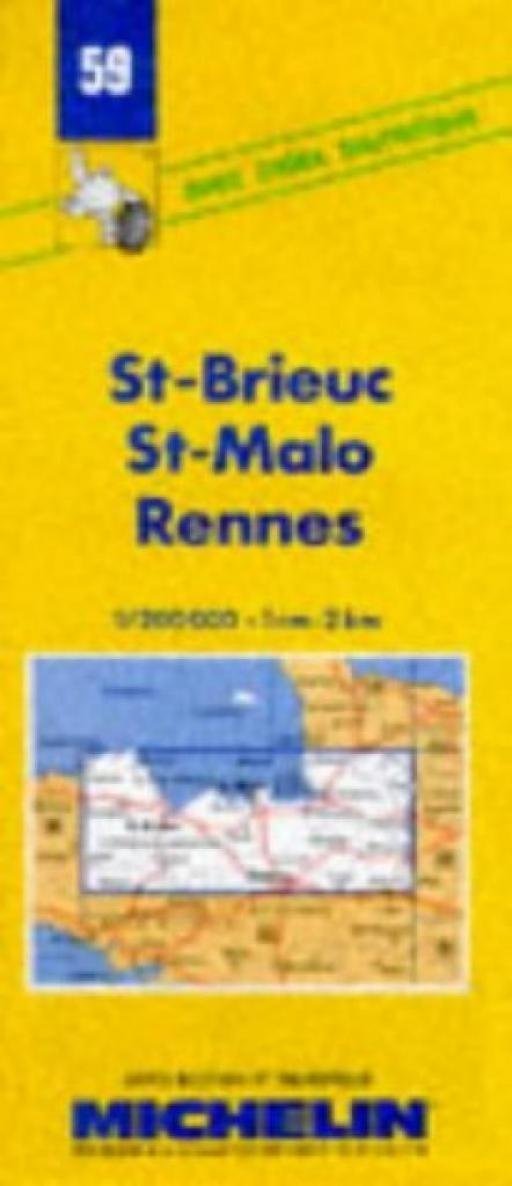 St. Brieuc-St.Malo-Rennes (Michelin Maps) Leisure, Home & Garden