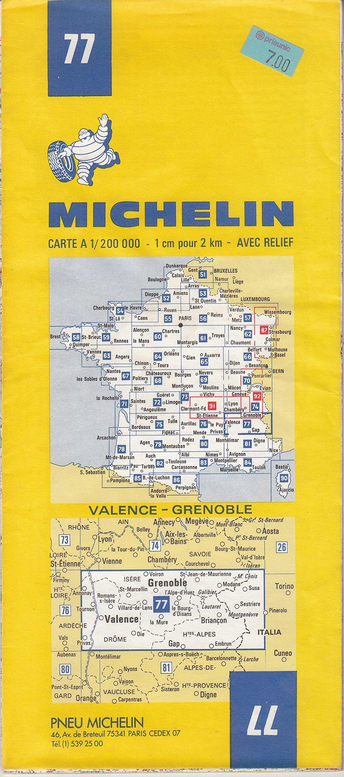 Valence-Grenoble-Gap (Michelin Maps) Leisure, Home & Garden