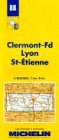 Clermont-Ferrand Lyon St. Etienne Map (Michelin Maps) Leisure, Home & Garden
