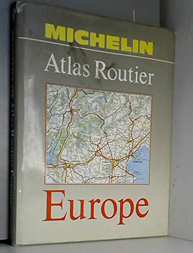 Mich Road Atlas Europe (92) (A) book