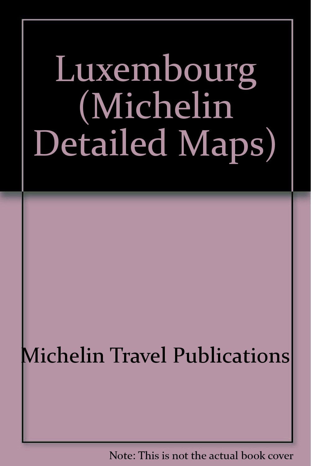 Luxembourg (Michelin Detailed Maps, Band 215) Maps & Plans