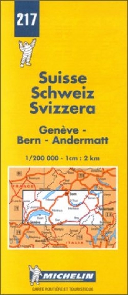Suisse/Schweiz/Svizzera: Geneve-Bern-Andermatt (Michelin Maps) Leisure, Home & Garden