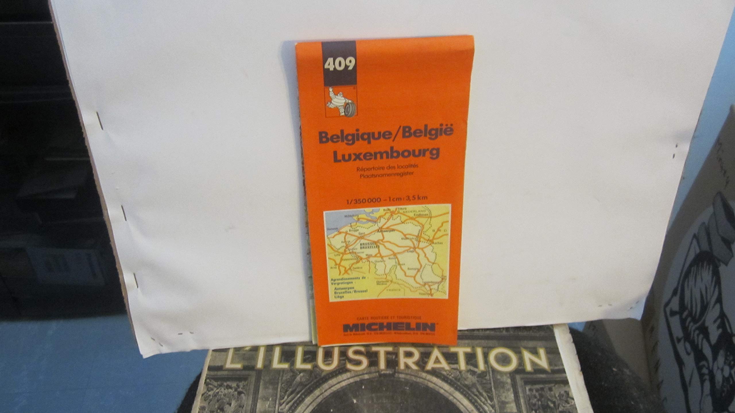 Belgium (Michelin Main Road Maps, Band 409) Leisure, Home & Garden