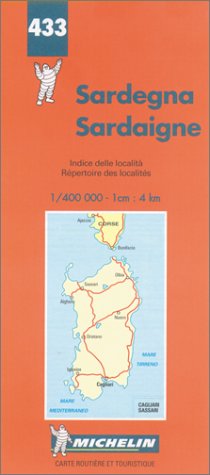 Michelin Map Sardinia/Sardinien Leisure, Home & Garden