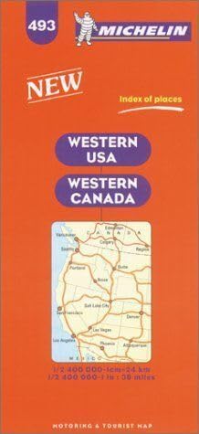Western U.S.A. (Michelin Maps) Leisure, Home & Garden