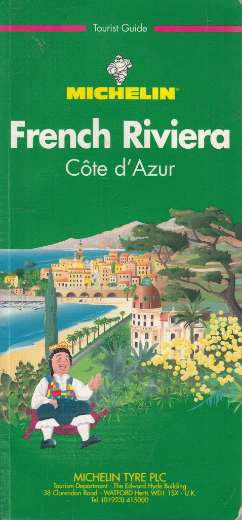 Michelin Green Guide: French Riviera, 1993/335 book