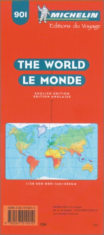 The World, The (Michelin Maps) Maps & Plans