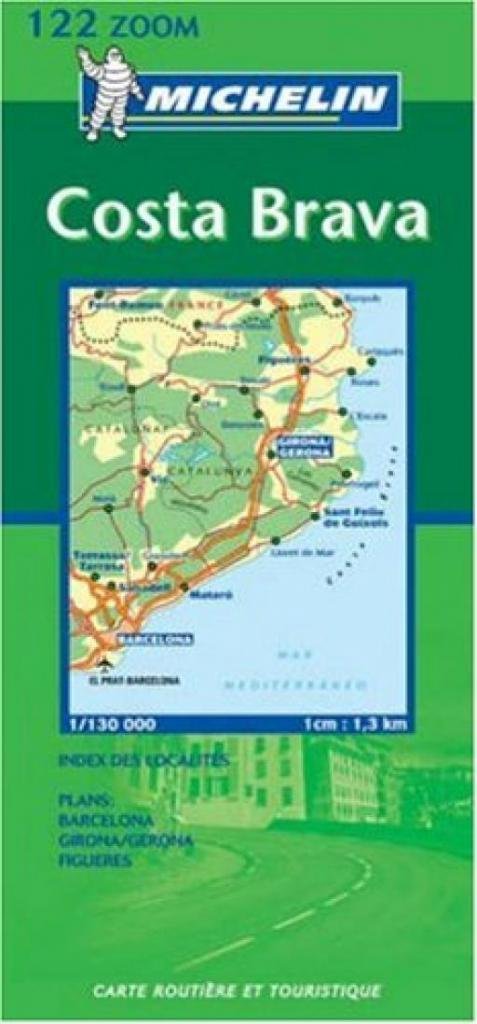 Carte routière : Costa Brava, N° 11122 book