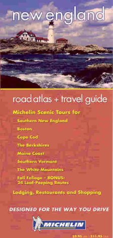 Michelin New England Atlas & Travel Guide Leisure, Home & Garden
