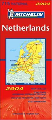 Michelin Pays-Bas/Netherlands 2004 Maps & Plans
