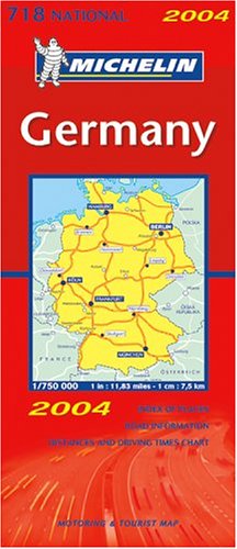 Carte routière : Allemagne, N°11718 book
