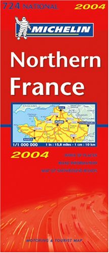 Michelin Northern France 2004 Maps & Plans