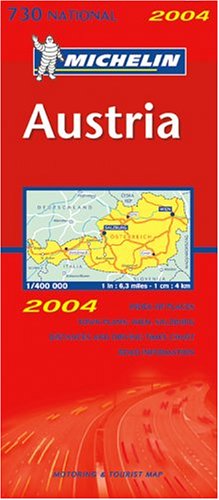 Michelin 2004 Autriche Maps & Plans