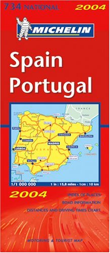 Michelin 2004 Spain Portugal /Michelin 2004 Espagne Portugal book