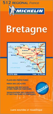 Carte routière : Bretagne book