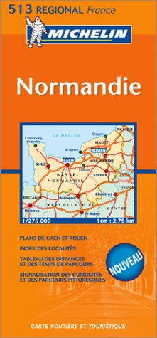 Carte routière : Basse-Normandie, Haute-Normandie Leisure, Home & Garden