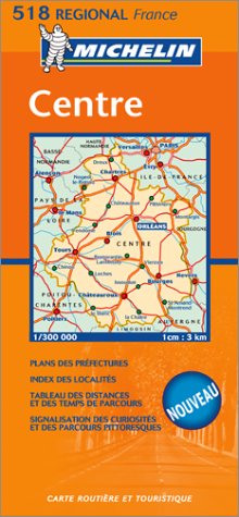 CARTE ROUTIERE 518 CENTRE 2007 Leisure, Home & Garden