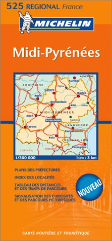 Carte routière : Midi-Pyrénées Leisure, Home & Garden