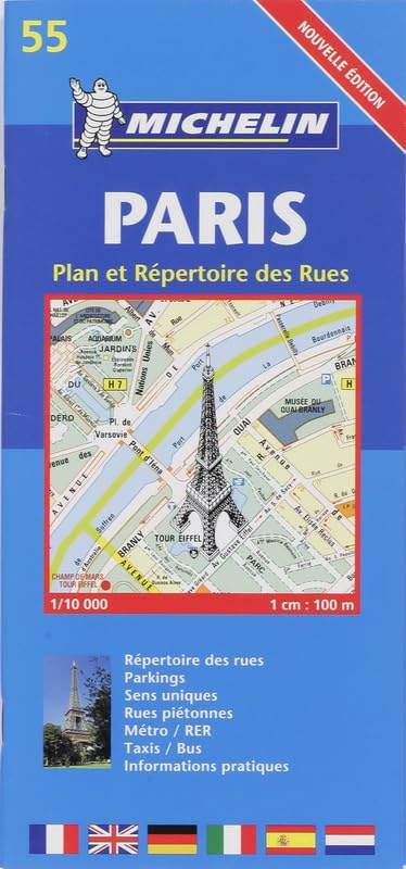 Paris Faltplan: plan et repertoire des rues (MICHELIN Stadtpläne) Leisure, Home & Garden