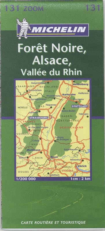 FORET NOIRE , ALSACE 11131 CARTE ZOOM MICHELIN KAART (KAARTEN/CARTES MICHELIN) Leisure, Home & Garden