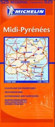 Midi - Pyrénées: 1:300000 Maps & Plans