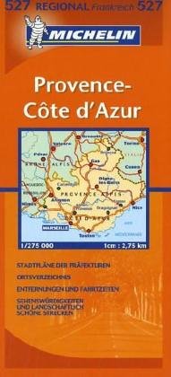 Product Image: Provence - Côte d'Azur: 1:275000