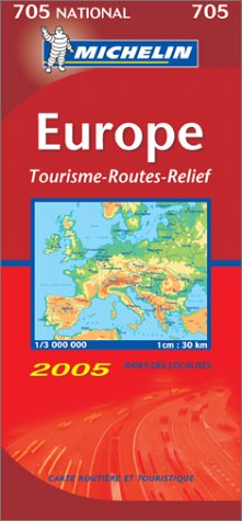 CARTE ROUTIERE 705 EUROPE ROUTIERE ET TOURISTIQUE 2005 Leisure, Home & Garden