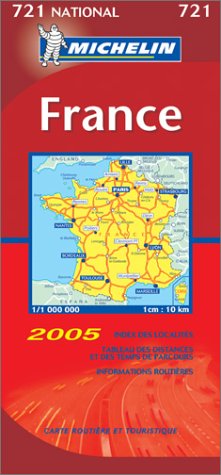 CARTE ROUTIERE 721 FRANCE 2005 Leisure, Home & Garden