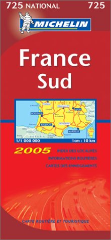 CARTE ROUTIERE 725 FRANCE SUD 2005 Leisure, Home & Garden