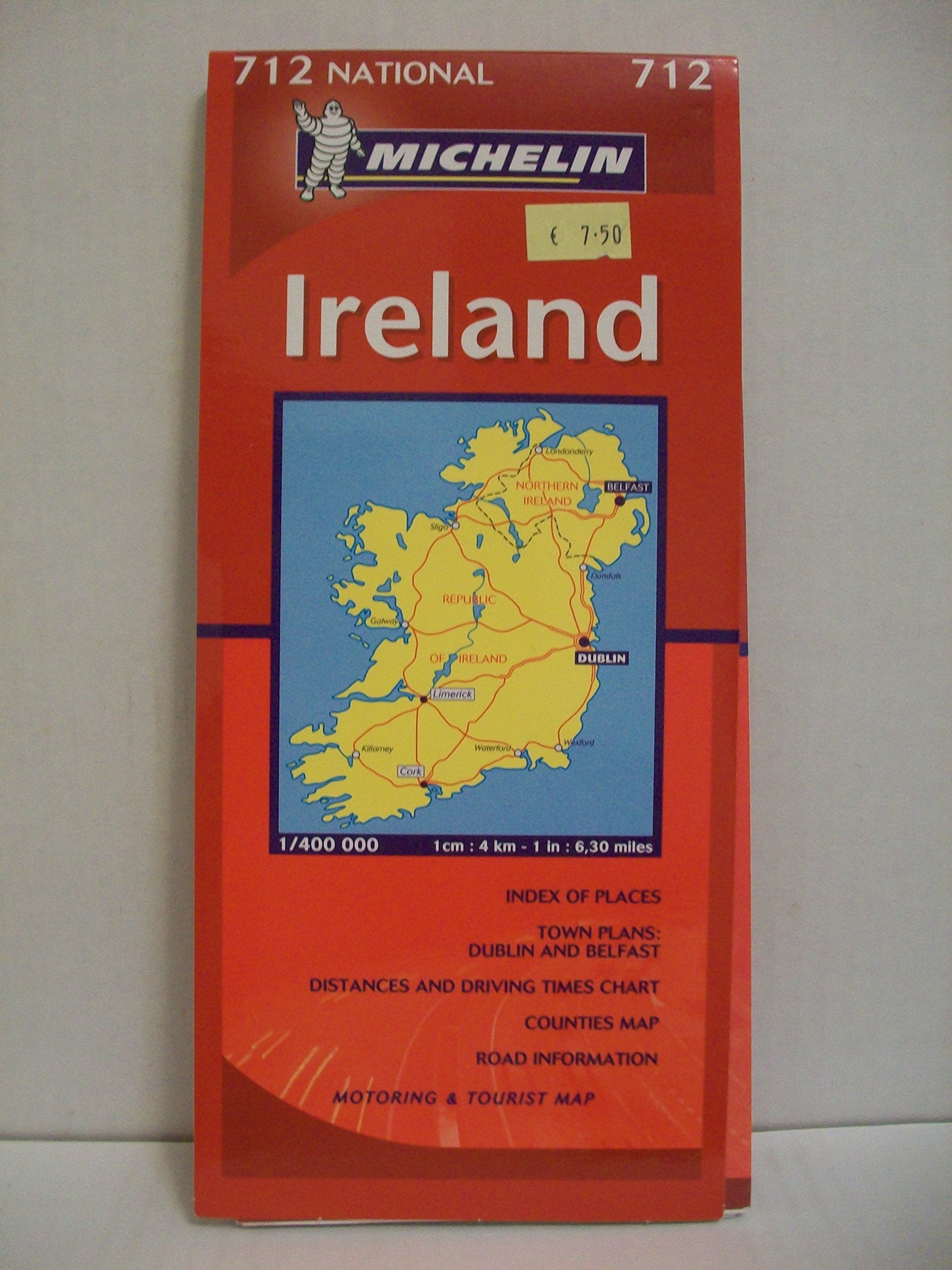 Product Image: Ireland (Michelin National Maps)