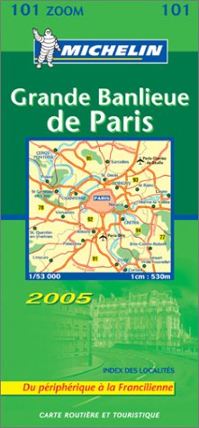 Carte routière : Grande banlieue de Paris (du périphérique à la Francilienne) book