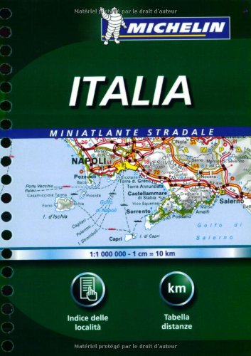 Michelin Miniatlante Stradale Italia (Michelin Tourist and Motoring Atlases) Leisure, Home & Garden