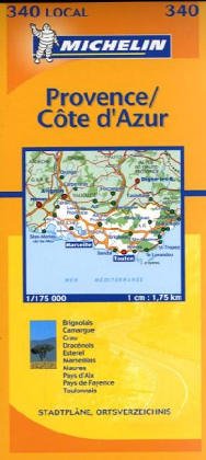 Product Image: Provence - Côte d'Azur: 1:175000