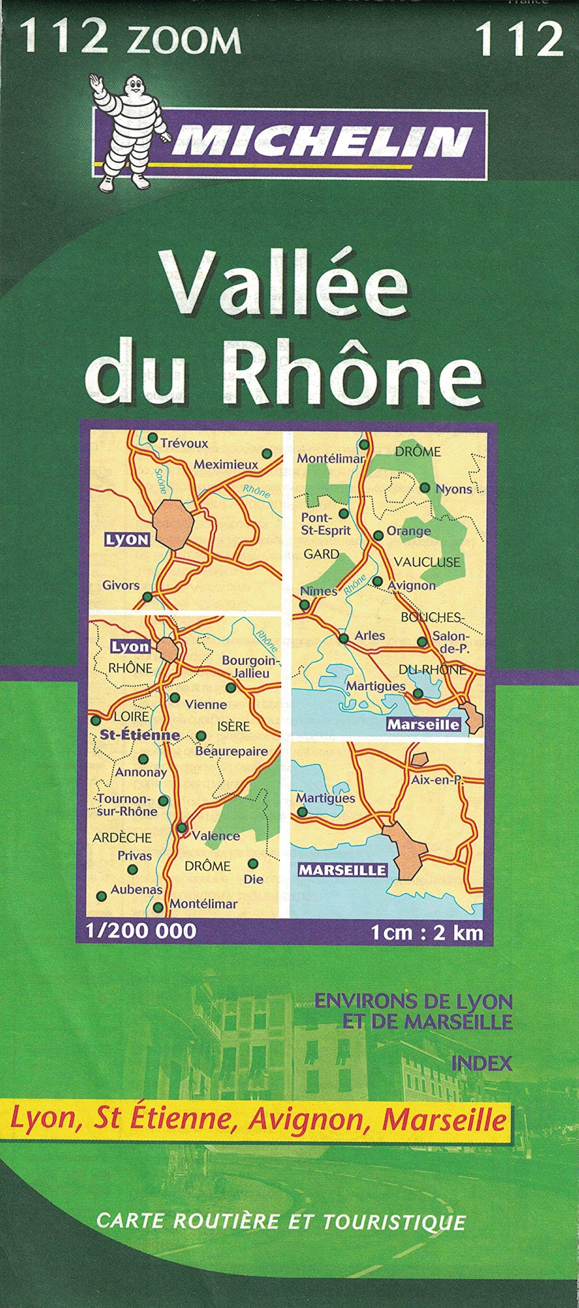 VALLEE DU RHONE 11112 ZOOM (KAARTEN/CARTES MICHELIN) Leisure, Home & Garden