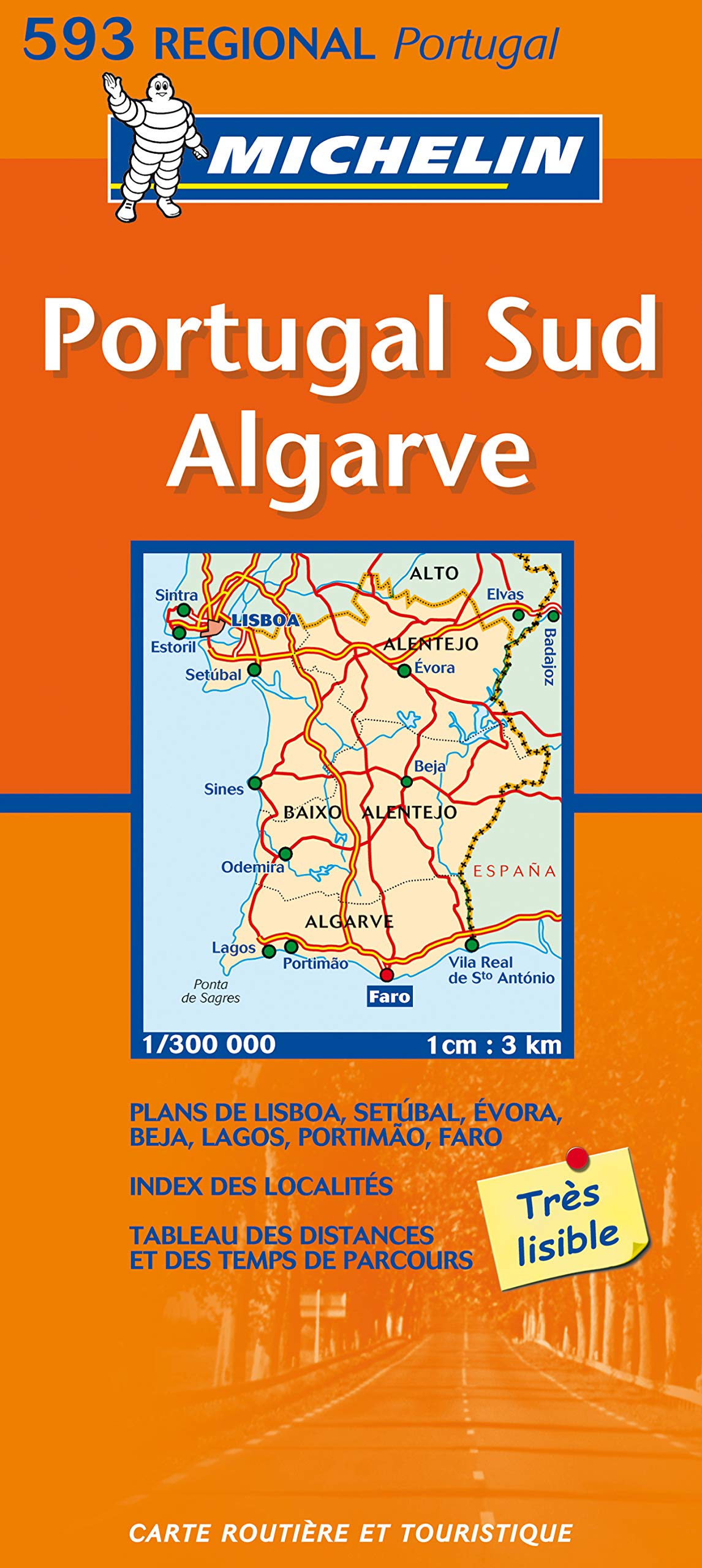 Carte REGIONAL Portugal Sud, Algarve book