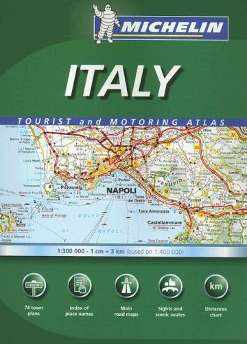Michelin Italy: Tourist and Motoring Atlas book