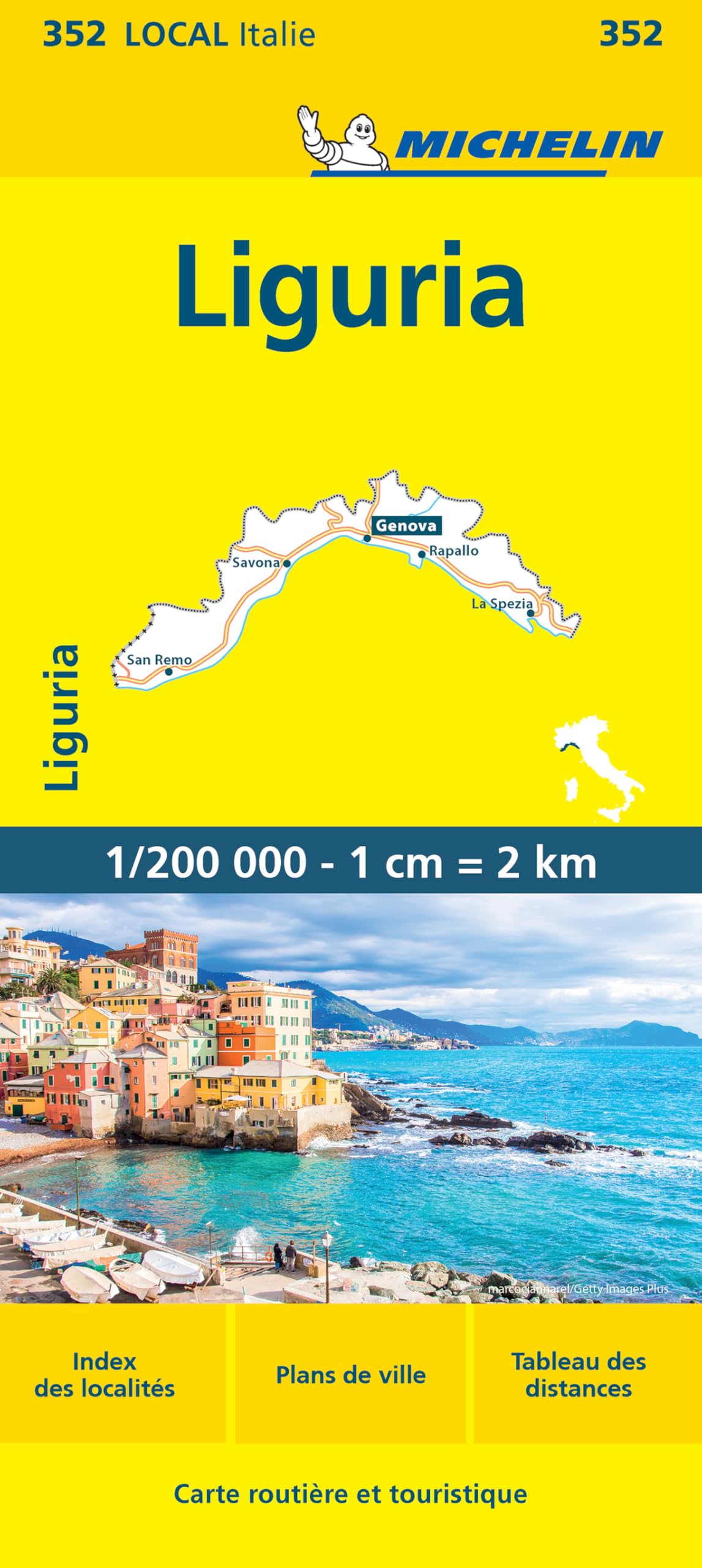 Liguria: 1:200000 (Michelin kaart - lokaal Italie (352), Band 352) Leisure, Home & Garden