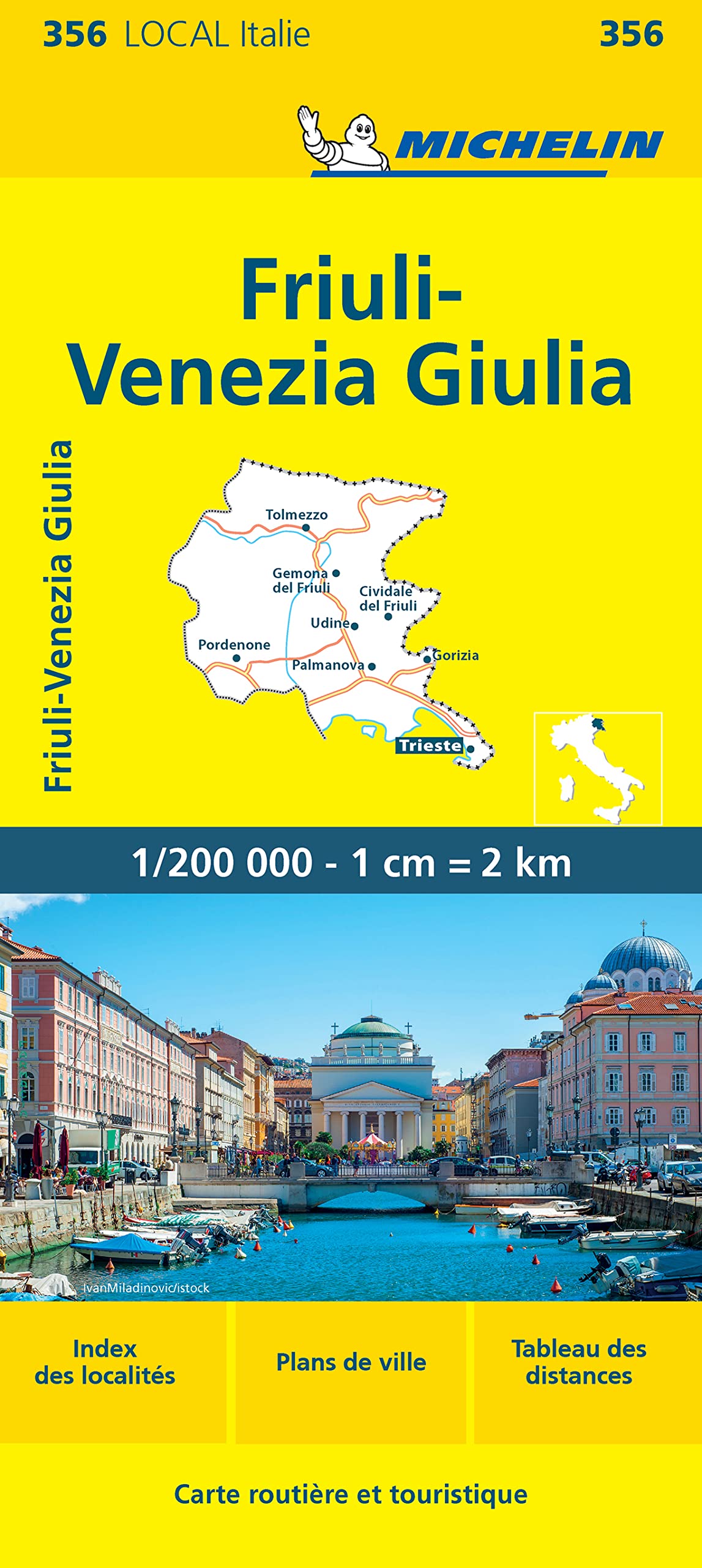 Michelin Karte Friuli Venezia, französische Ausgabe (Michelin kaart - lokaal Italie (356), Band 356) Leisure, Home & Garden