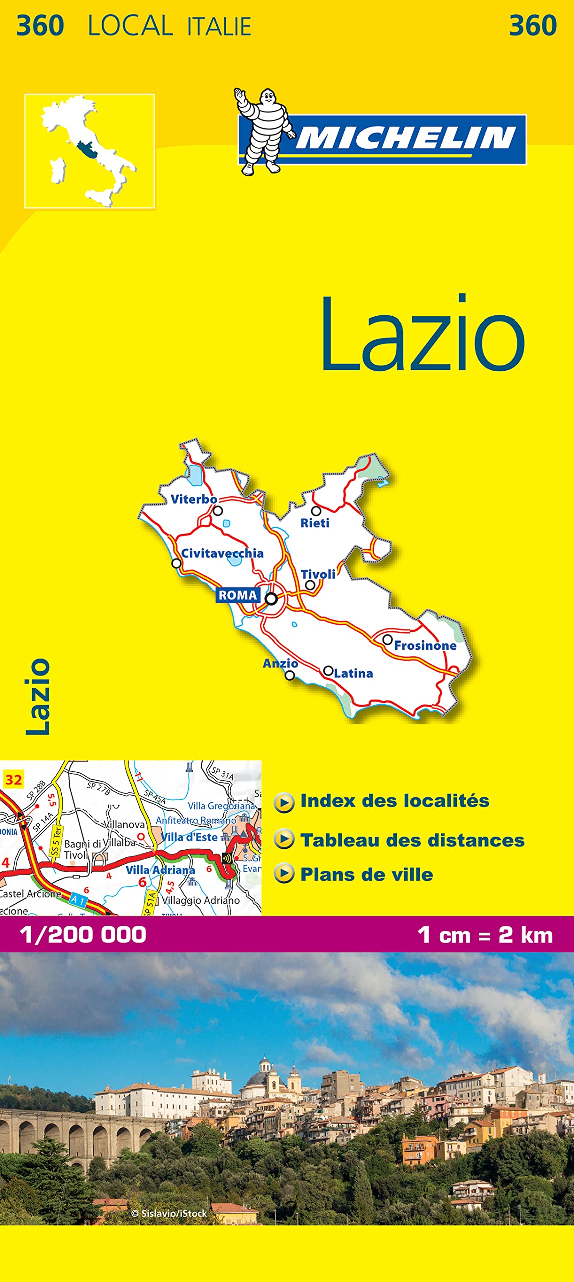 Lazio: 1:200000 (Michelin kaart - lokaal Italie (360), Band 360) Leisure, Home & Garden