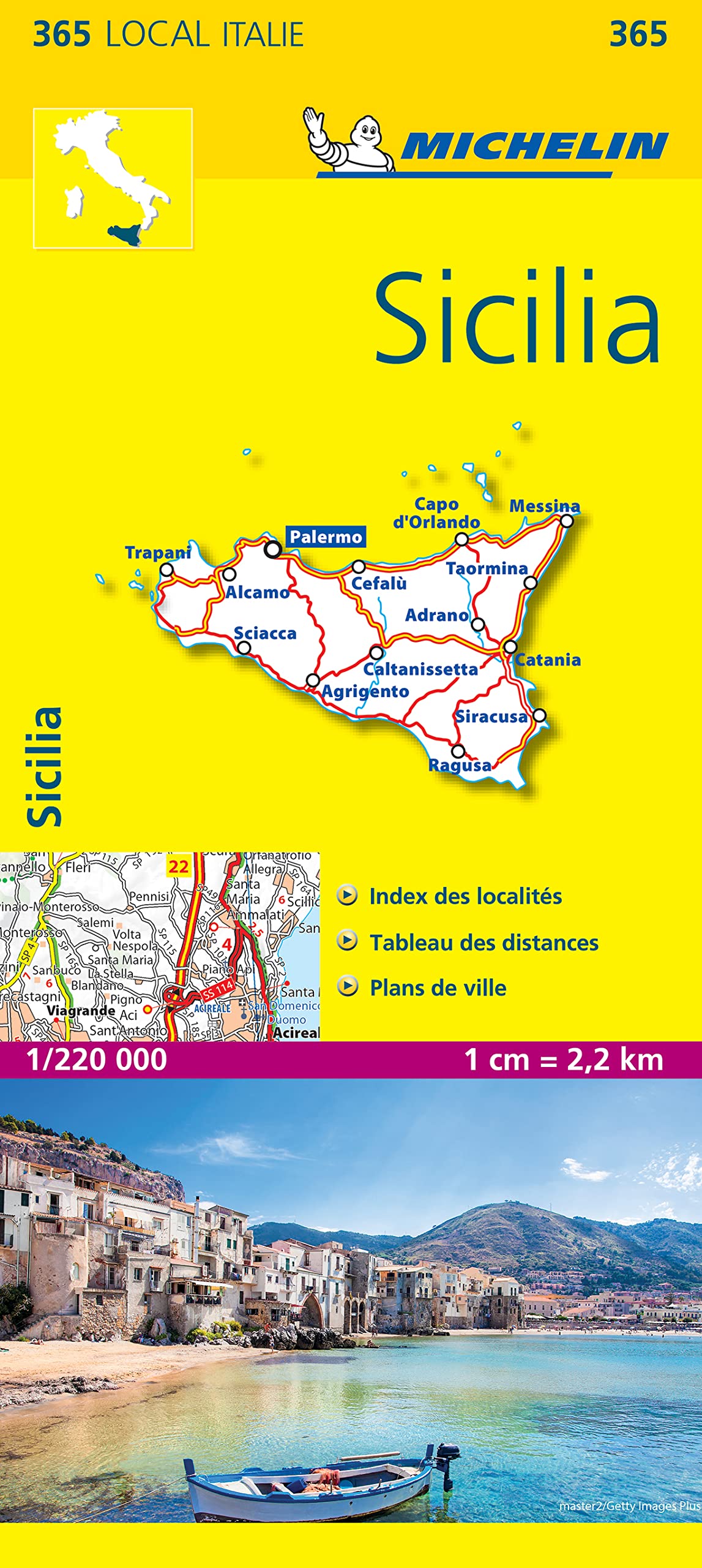 Sicilia: 1:200000 (Michelin kaart - lokaal Italie (365), Band 365) Leisure, Home & Garden