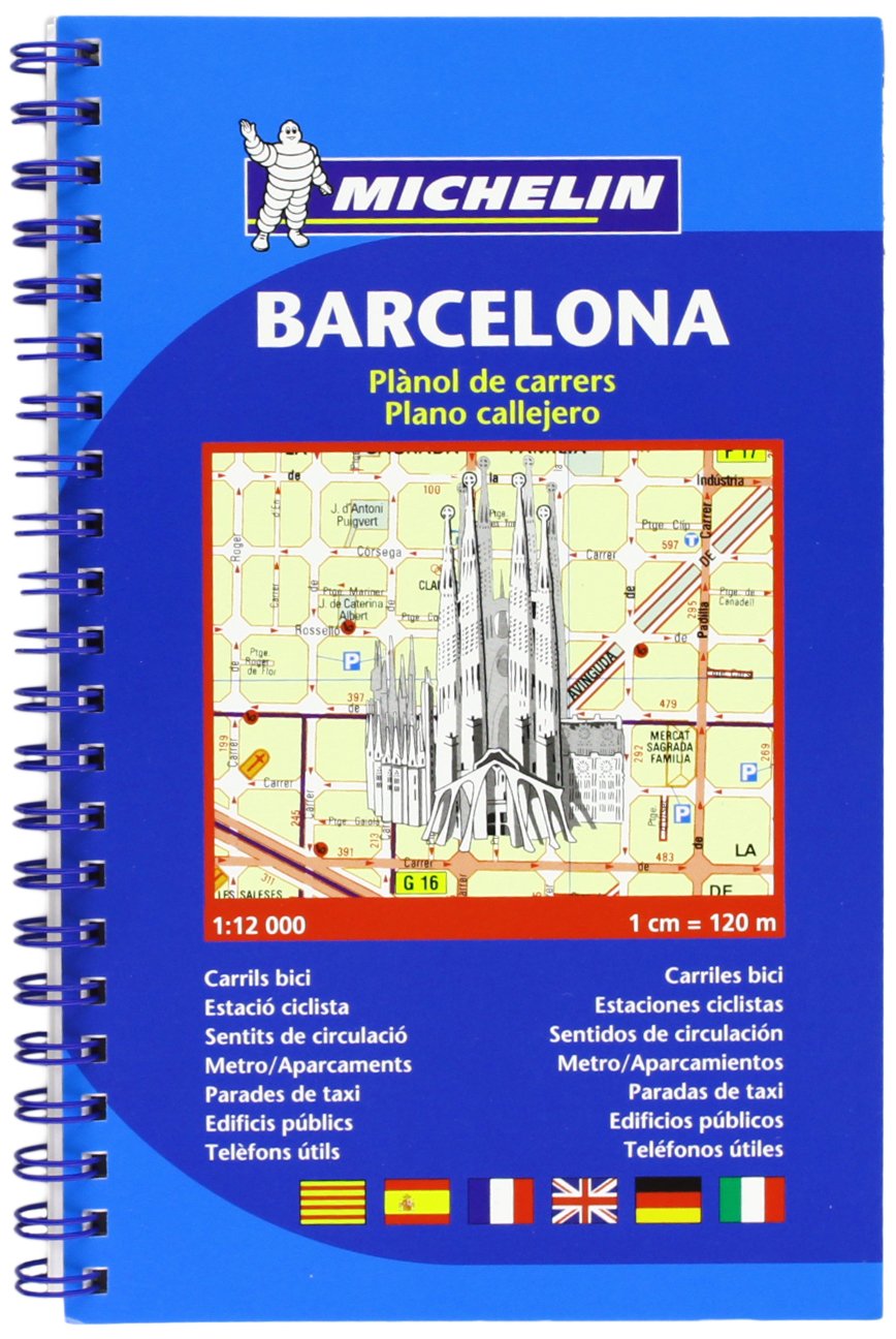Plano Barcelona en espiral (Planos Michelin) Leisure, Home & Garden