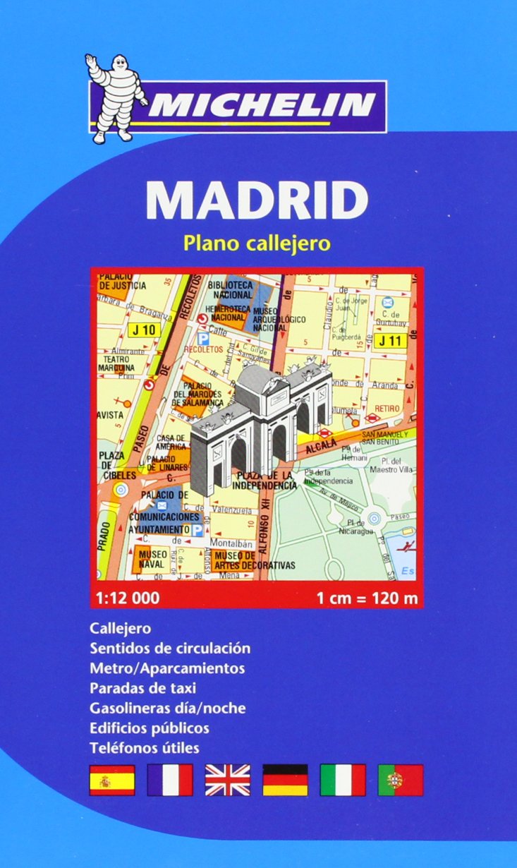 Madrid (Plano en espiral) (Planos Michelin) Leisure, Home & Garden
