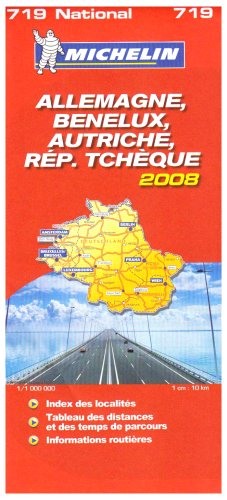 Allemagne, Benelux, Autriche, République Tchèque : 1/1 000 000 Books