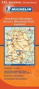 NRW/Hessen/Rheinland-Pfalz/Saarland (MICHELIN Regionalkarten, Band 543) Maps & Plans