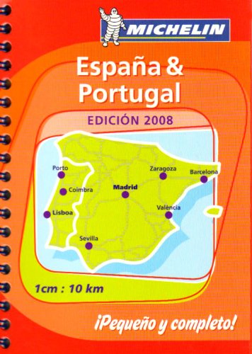 Mini Atlas Spain and Portugal (Michelin Tourist and Motoring Atlases) Leisure, Home & Garden