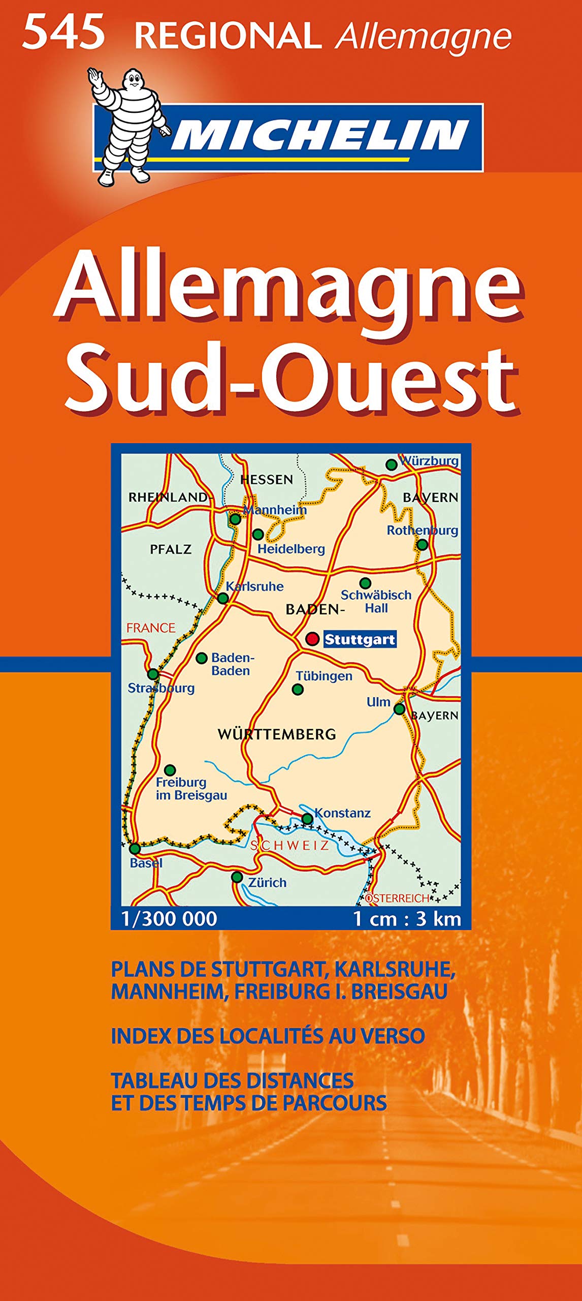 ALLEMAGNE S - O / Z - W DUITSLAND 11545 CARTE ' REGIONAL ' MICHELIN KAART (KAARTEN/CARTES MICHELIN) Leisure, Home & Garden