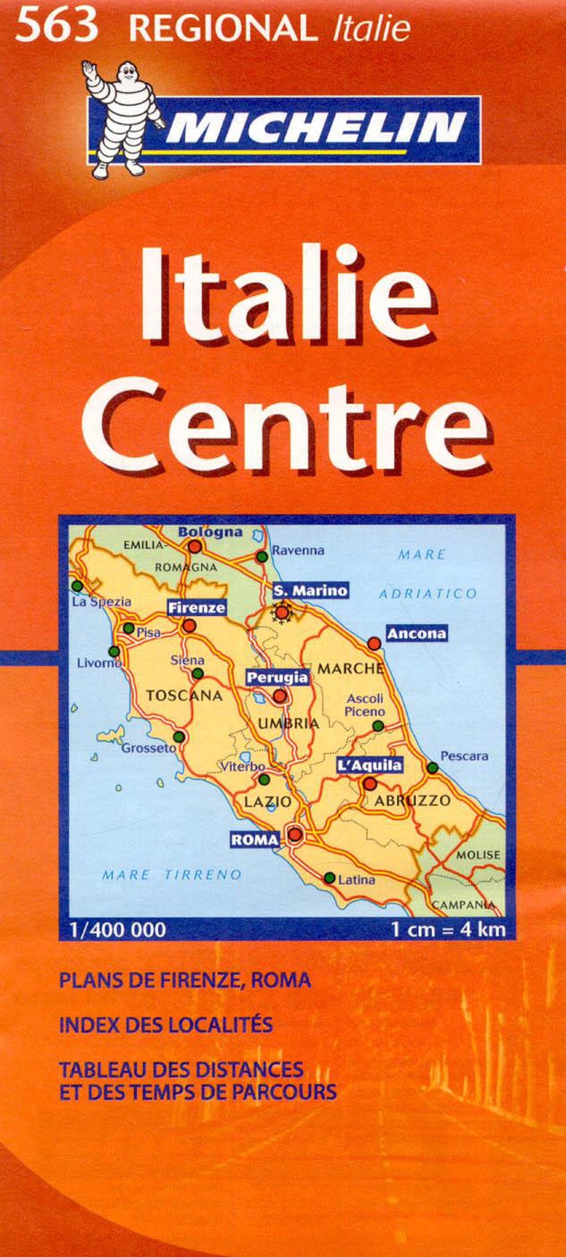 Michelin Italy Regional Italie Map (KAARTEN/CARTES MICHELIN) Leisure, Home & Garden