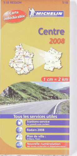 CENTRE 17518 CARTE MICHELIN KAART (KAARTEN/CARTES MICHELIN) Books